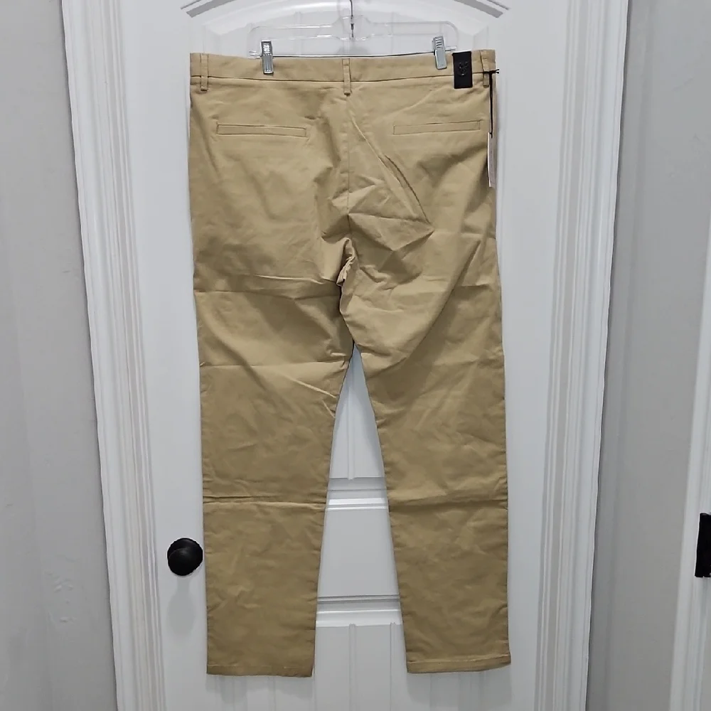 Collars & Co. Classic CEO Khaki Chino Pants New